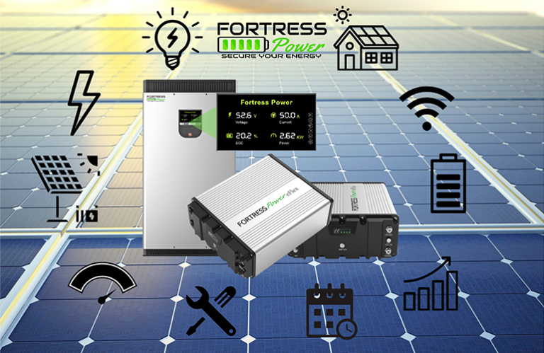 Solar Spotlight: Fortress Power for dimensioning solar batteries for a long service life of the system - Solar Power World

