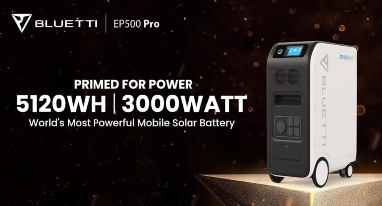 Introducing the EP500 Pro, Bluetti's Most Powerful Mobile Solar Battery Yet