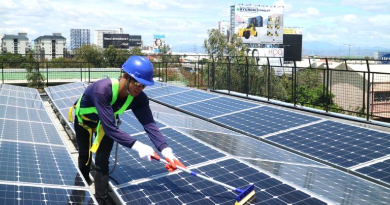 SOLAR CLEANING AND MAINTENANCE

